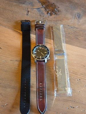 Maratac SR-1 Automatic Diver Sport Watch Sapphire Crystal Black Dial