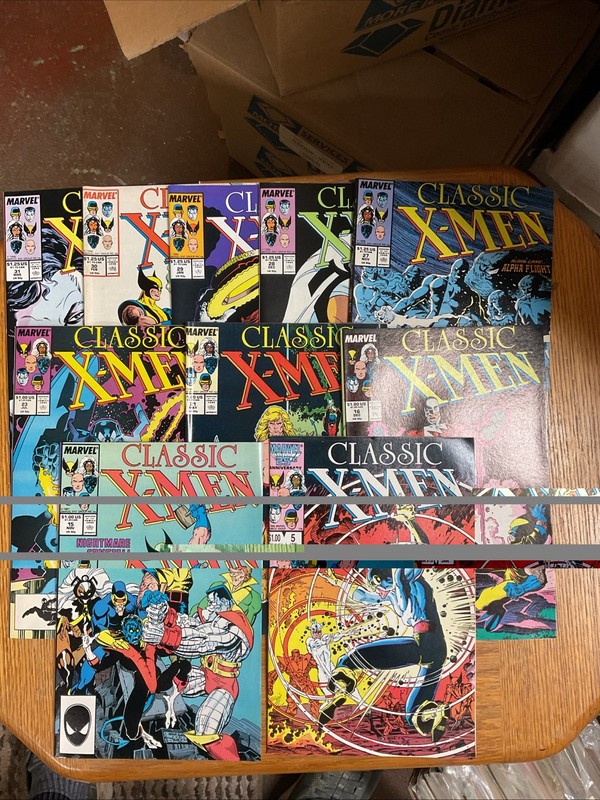 Marvel: Classic X-Men comics lot (10)VF- NM, See Photos
