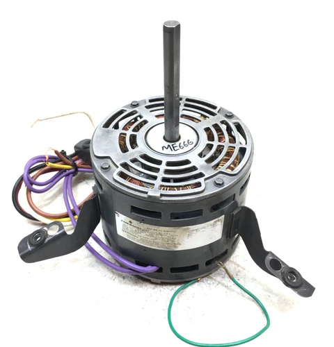 EMERSON K55HXJMS-9215 BLW Motor 1/3HP 1075RPM 4SPD 115V 1PH 60Hz used #ME666