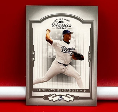 2004 Donruss Classics Collector Baseball Card Royals Runelvys Hernandez #43