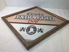 Vintage Coors Light Extra Gold Draft - Bar Mirror Beer Sign