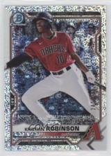 2021 Bowman Chrome Prospects Speckle Refractor 247/299 Kristian Robinson 0i6p