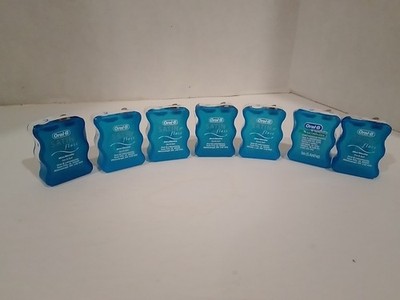 Oral B Satin Dental Floss Pack of 7 Unopened 5M