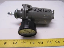 ITT Conoflow GFH60XTKEX3G Pneumatic Regulator 0-125PSI W/USG 160PSI Gauge