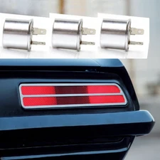 3 Pack - 12V Electronic Turn Signal Flasher Relay - 2 Prong - Round Style 