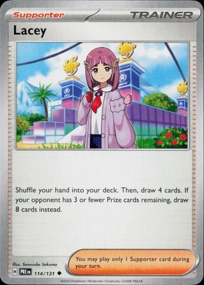 Lacey PRE SV: Prismatic Evolutions #114/131 Uncommon NM