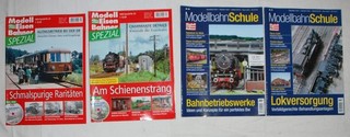 2 Stück Modellbahnschule Nr 36 & 37 und MEB Spezial Nr 22 & 23
