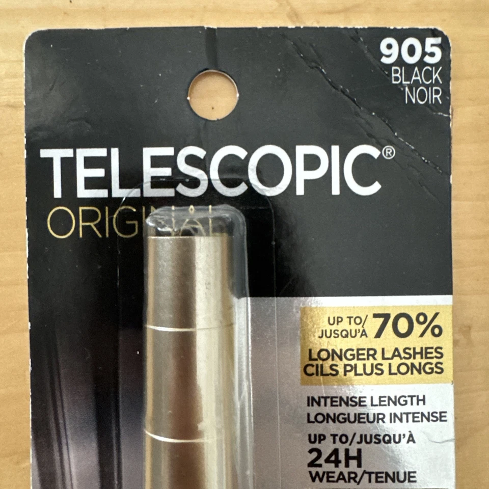 L’Oréal Paris Telescopic Original Lengthening Mascara – 905 Black – Brand New - Image 2 of 4