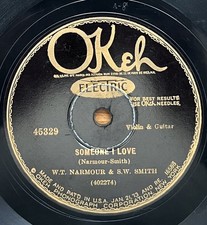 NARMOUR AND SMITH - Someone I Love / Midnight Waltz OKEH PRE WAR COUNTRY 78