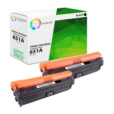 2Pk TCT CE340A For HP 651A MFP M775dn 775f 775z Black Compatible Cartridge
