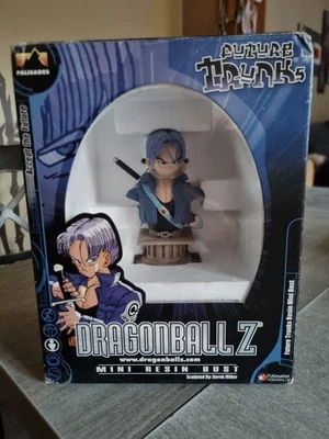 dragon ball z mini resin bust future trunks occasion figurine jamais déboxé - Photo 1/4