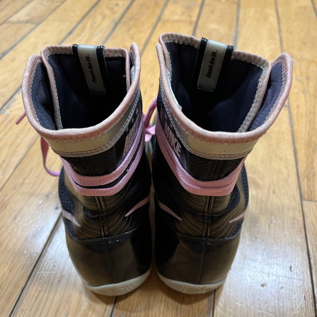 Nike Boxing Shoes Hyper KO Black x Pink 27.5cm / US Men 9.5 / US