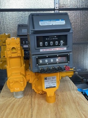 Liquid Controls LC M7 2'' Meter M-7 NTEP Veeder Root Fuel Oil and Gas Diesel Lube