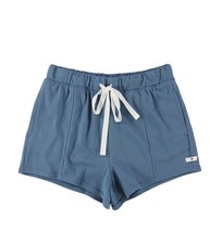Hurley Womens Paneled Casual Walking Shorts, blueshadow, XL