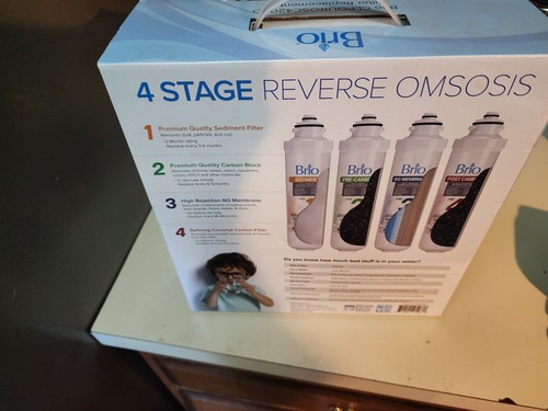 4 Stage RO Reverse Osmosis Water Cooler Filter Replacement Kit | for Water - Picture 2 of 3