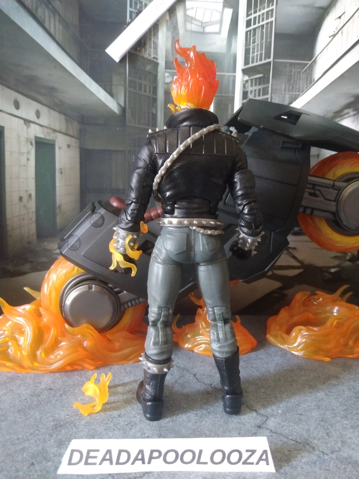 HASBRO MARVEL LEGENDS GHOST RIDER WITH MOTORCYCLE | eBay