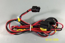 Icom, Kenwood, Yaesu, DC power Cord 6 pin Molex Style, 25amp Fused 7.5Ft