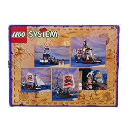 RARE 1992 LEGO System #6271 Imperial Flagship - Complete With Box & Manual