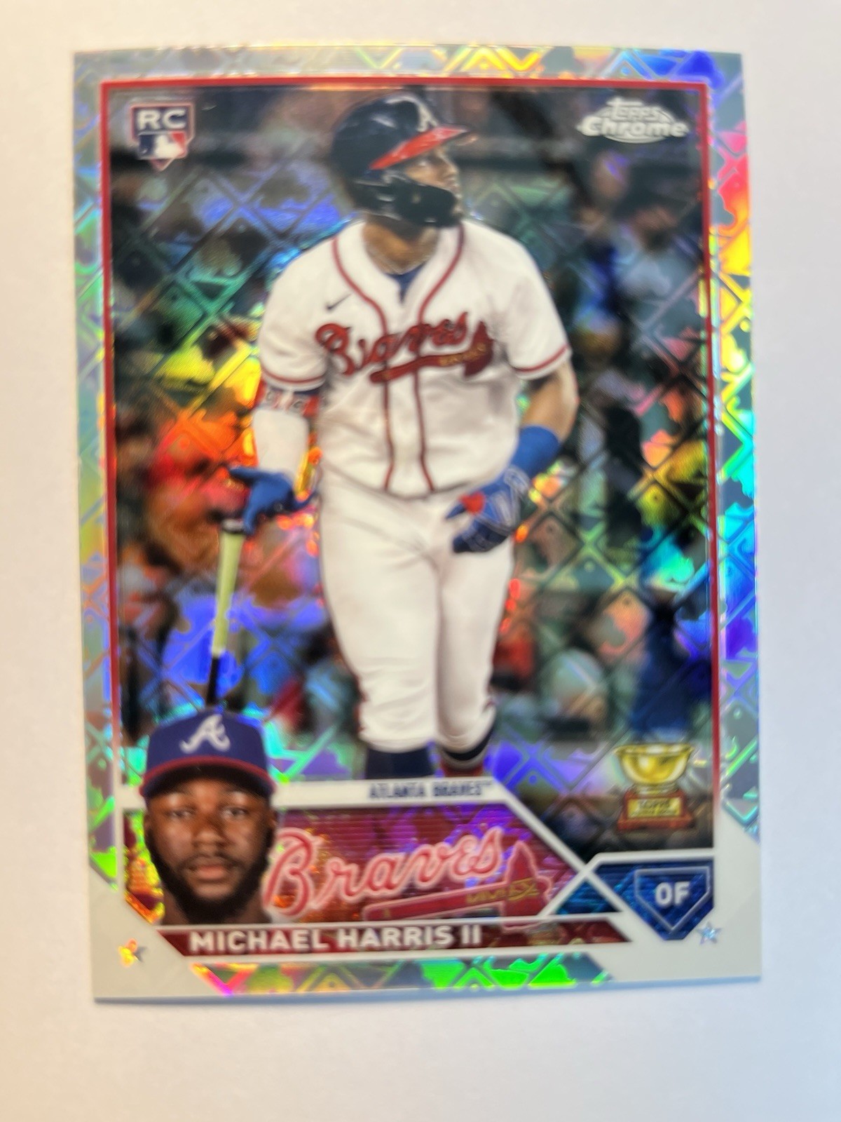 Michael Harris II 2023 Topps Chrome Logofractor Rookie RC - Braves‼️