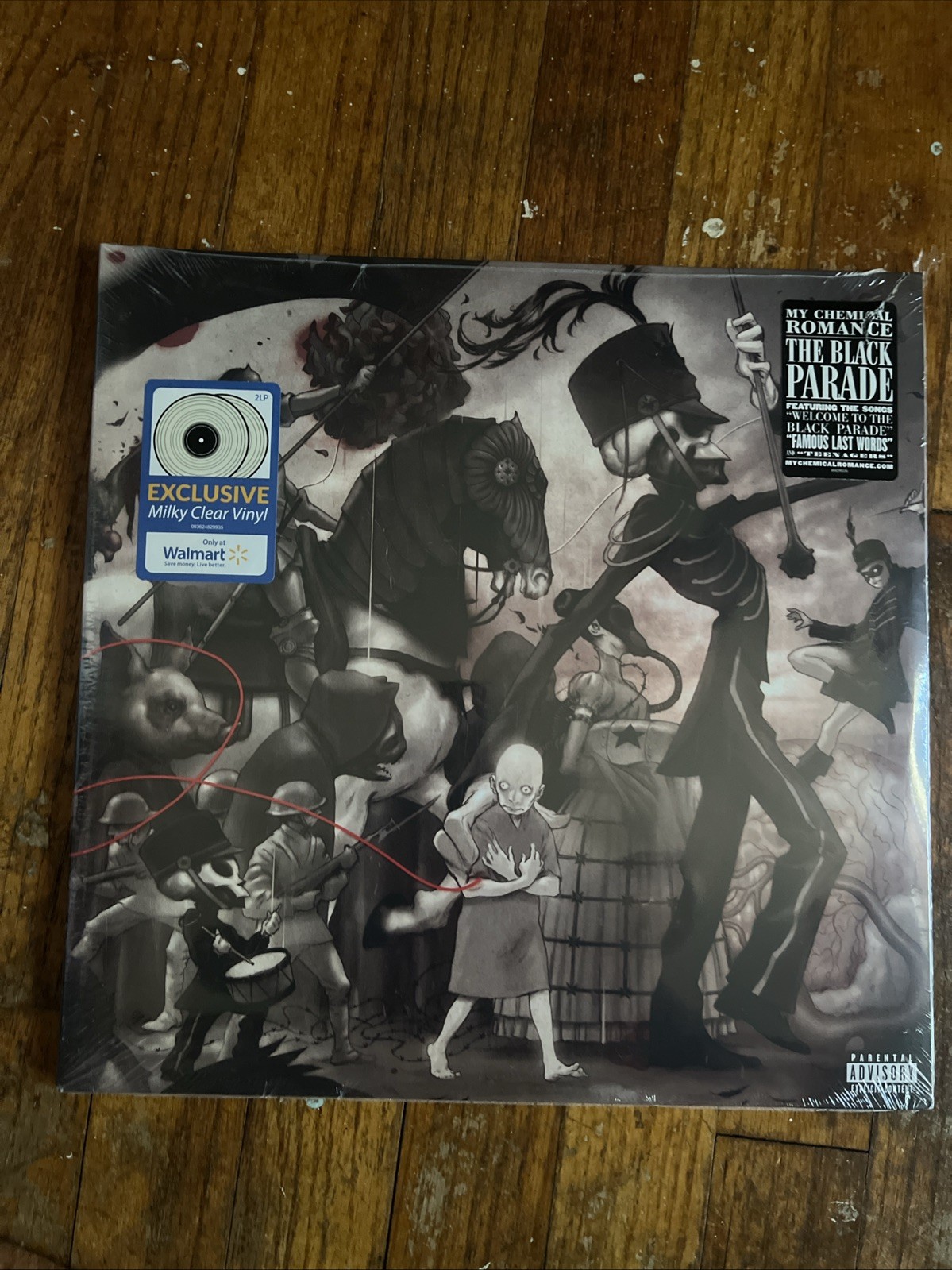 My Chemical Romance Black Parade Exclusive Clear 2lp Sealed
