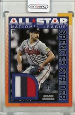2025 Topps Series 2 Spencer Strider 1990 All Star Relics /10 Braves