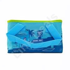 NEW  Trader Joe's Mini Insulated Cooler Bag - Blue - LIMITED EDITION!!