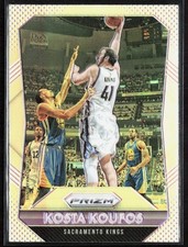 2015-16 Panini Prizm KOSTA KOUFOS Silver Prizm Card #97 Sacramento Kings