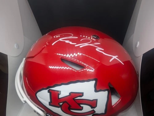 Kansas City Chiefs Signed SpeedFlex Helment Isiah Pacheco Kareem Hunt Rashee Ric