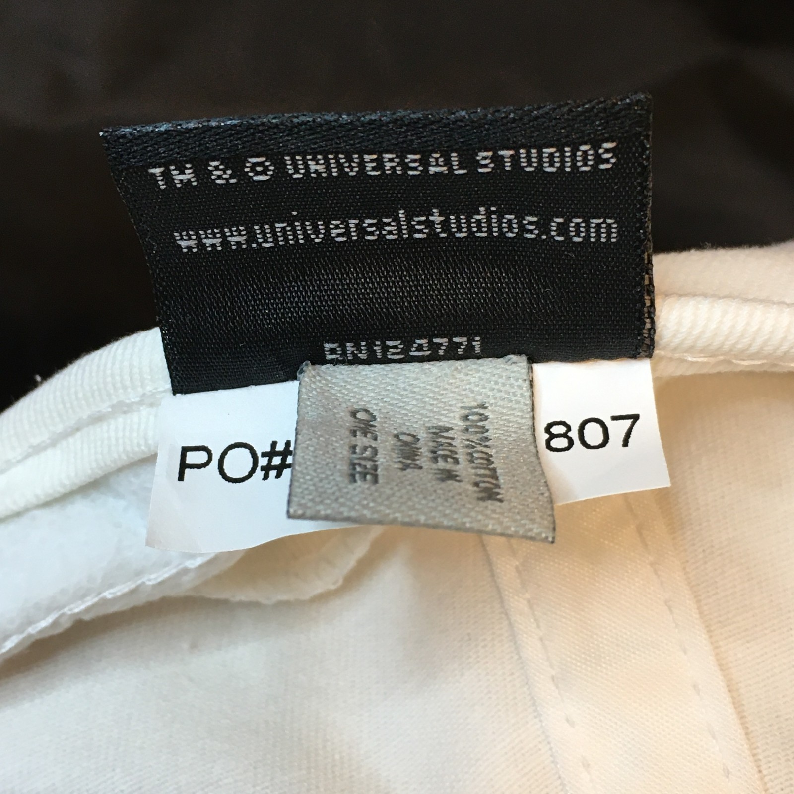 Universal Studios Hat FLORIDA Hook Loop Strap Emb… - image 13