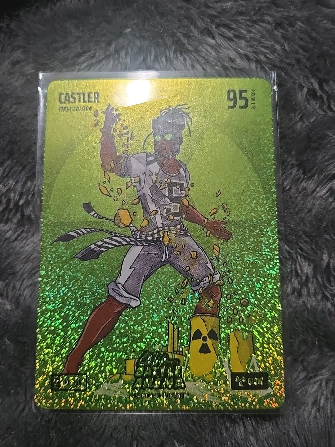 Stephon Castle Castler Bo Jackson's Battle Arena Super Rare Icon Glow Battlefoil