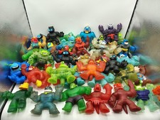 Lot of 40 Heroes of Goo Jit Zu Action Figures. Dinos, Marvel, D.C, Disney