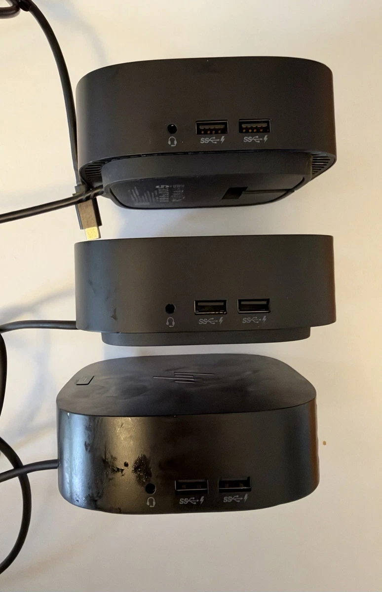 **UNTESTED** 3x HP USB-C DOCK G5 5TW10AA#ABG PC Laptop Docking Station Accessory