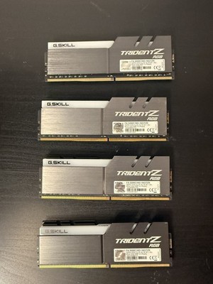 G.Skill Trident Z RGB 32GB (8GBX4) DDR4 3000MHz (F4-3000C16D-16GTZR)