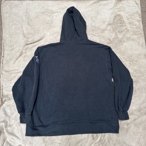 VTG SACRAMENTO KINGS NIKE CENTER SWOOSH HOODIE SWEATSHIRT ADULT XL BLACK Y2K - Picture 7 of 7