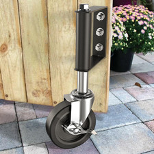 Heavy Duty Gate Caster, Spring Loaded Gate Wheel, Swivel Caster Wheels for Woode