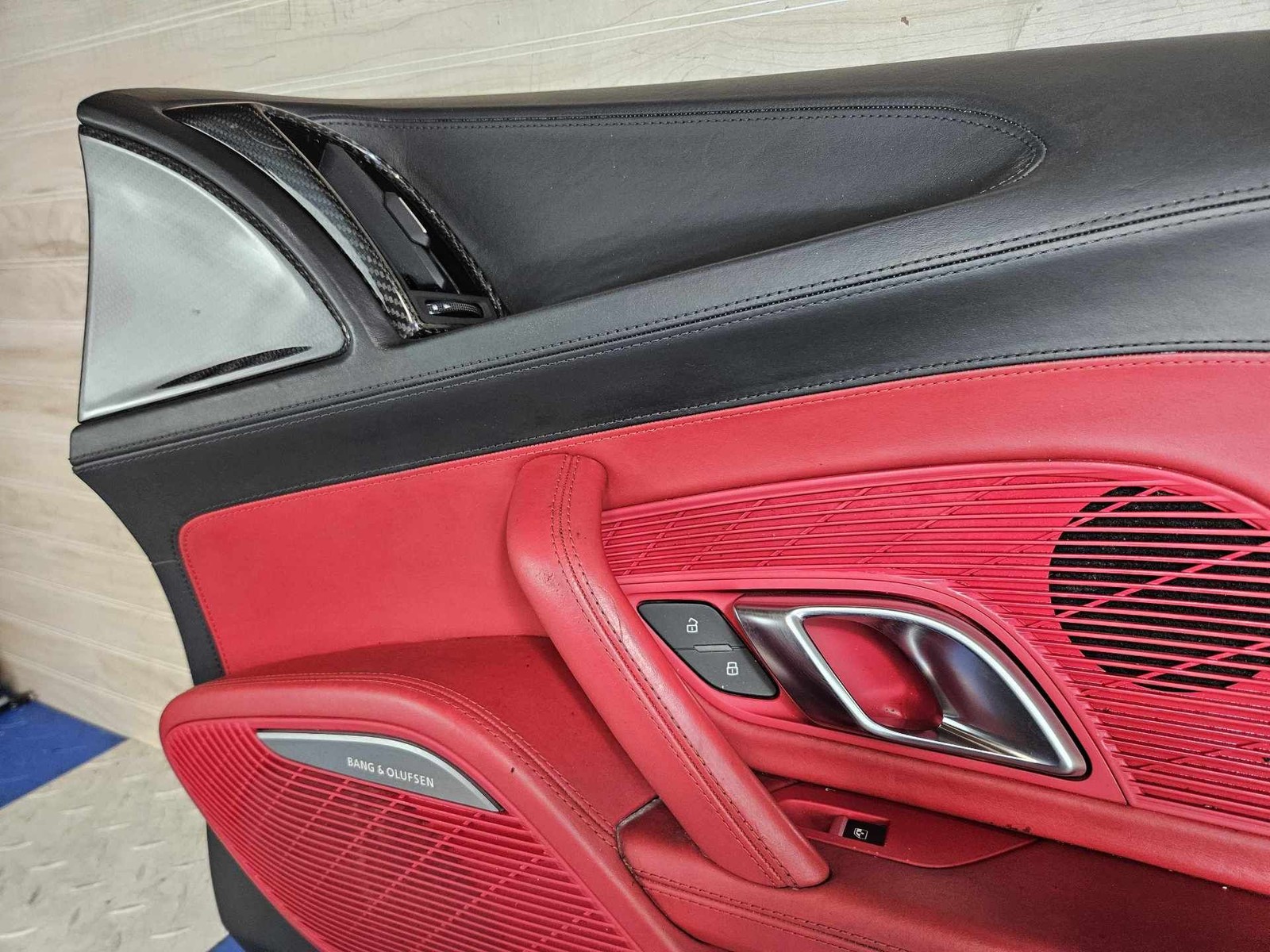 Audi R8 2017-2023 Right Door pocket trim Black