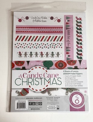 Tonic Studios A Candy Cane Christmas Topper Pack 5542e