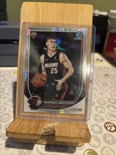 Kasparas Jakucionis 2025-26 Bowman Chrome #BRR-20 - Seismic /399