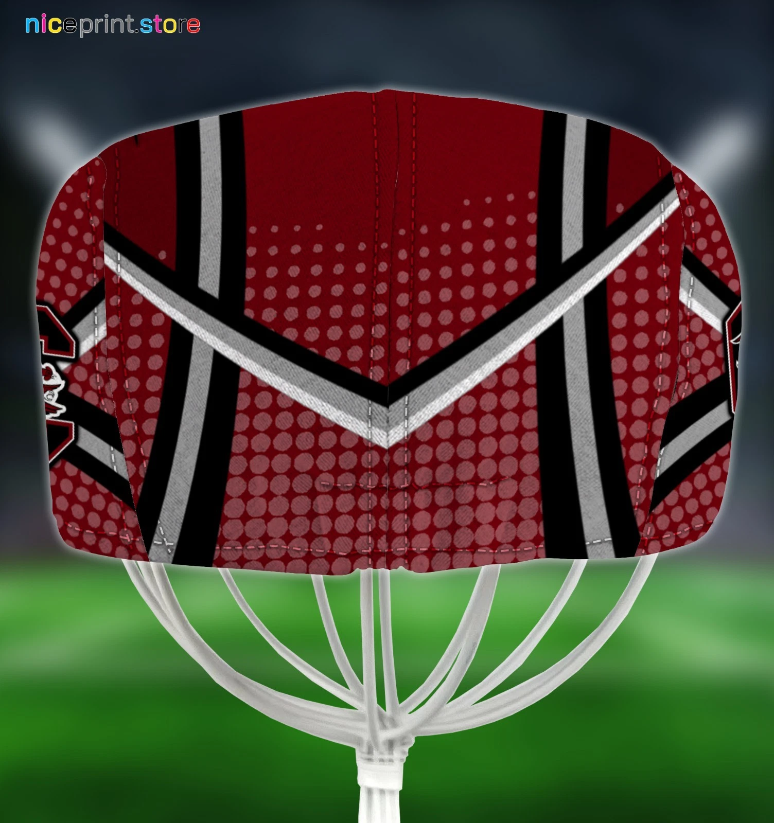 South Carolina Team Gamecocks Jeff Cap Driving Cap Golf Cap Flat Cap Newsboy