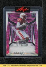 2023 Leaf Metal Pre-Production Proof Pink Wave Unsigned 1/1 Trey Palmer READ rs2