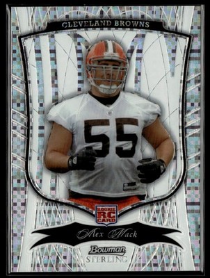 2009 Bowman Sterling #11 Alex Mack Xfractors #/100 sellerRR
