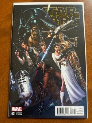 Star Wars #1 J Scott Campbell 2015 Variant Cover Marvel **EXCELLENT CONDITION**