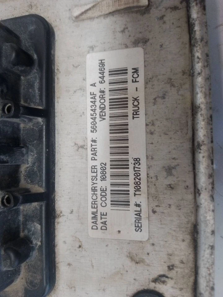 56045434AF Body Control Module BCM from 2002 Dodge RAM 1500 12135864 - Image 3 of 4