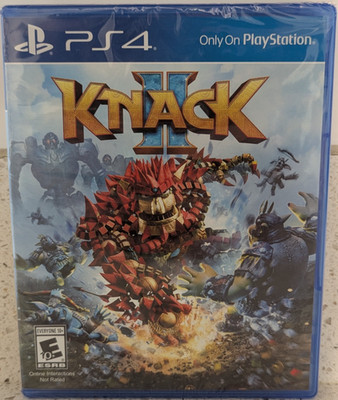 Knack II PS4 Brand New Factory Sealed PlayStation 4