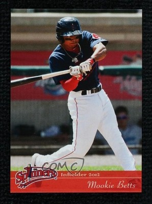 2012 Grandstand Lowell Spinners Mookie Betts 07l7