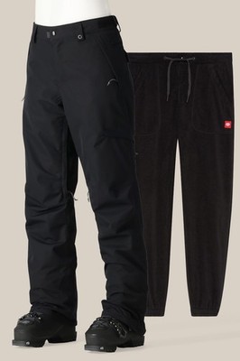 686 Women s 2026 SMARTY 3-in-1 Cargo Snowboard Pants Black XL New With Tags NWT
