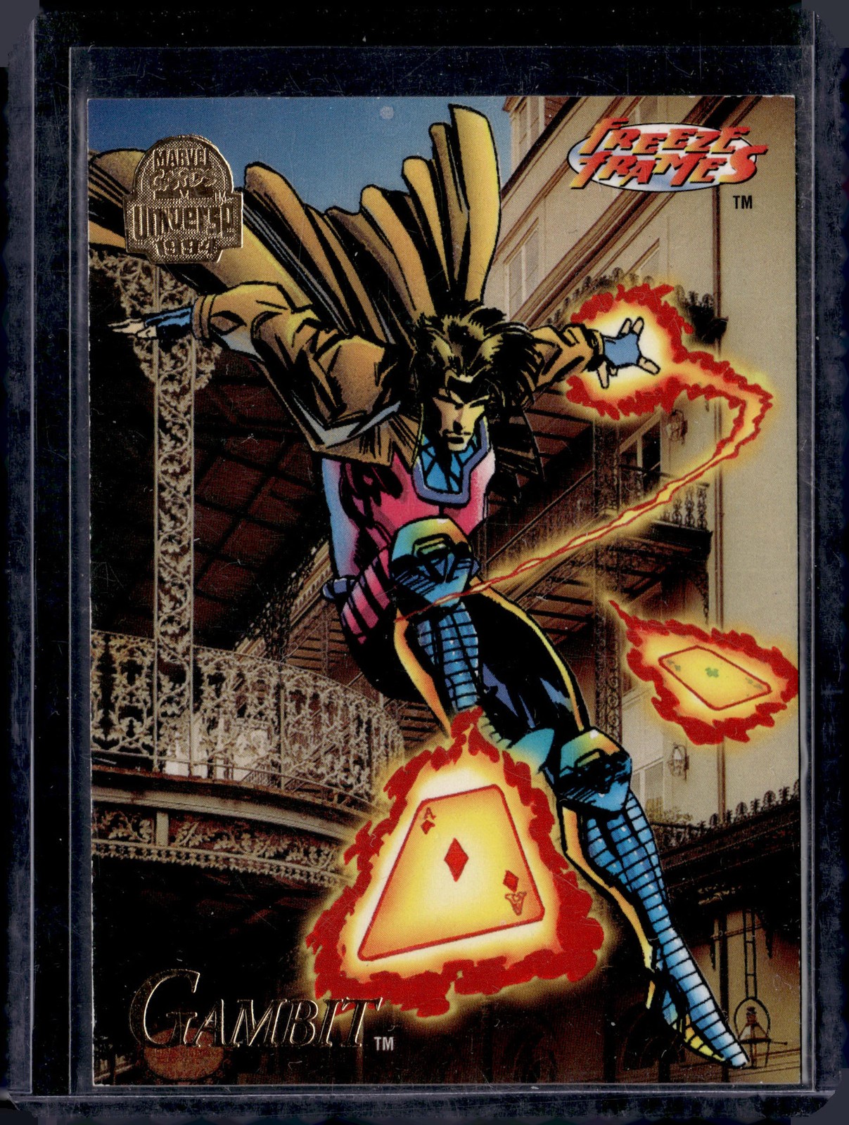 1994 Fleer Marvel Universe #5 Gambit FF