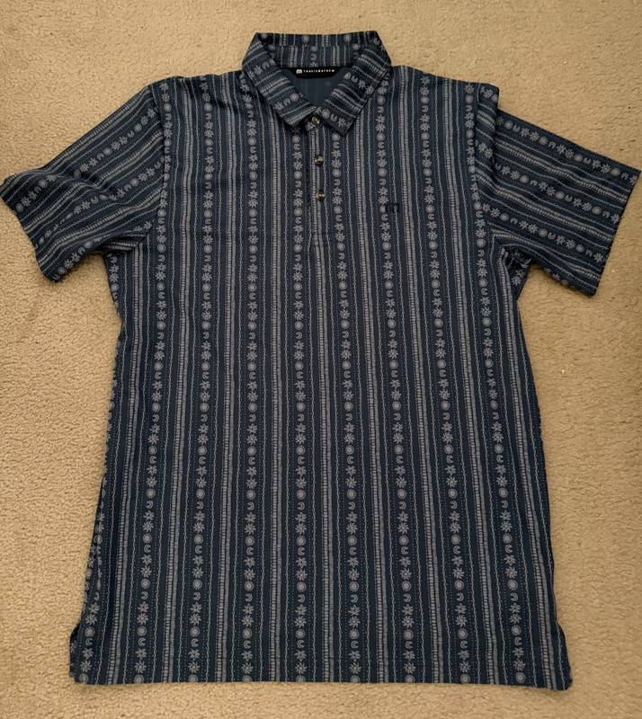 Travis Matthew Mens Polo Shirt Size L