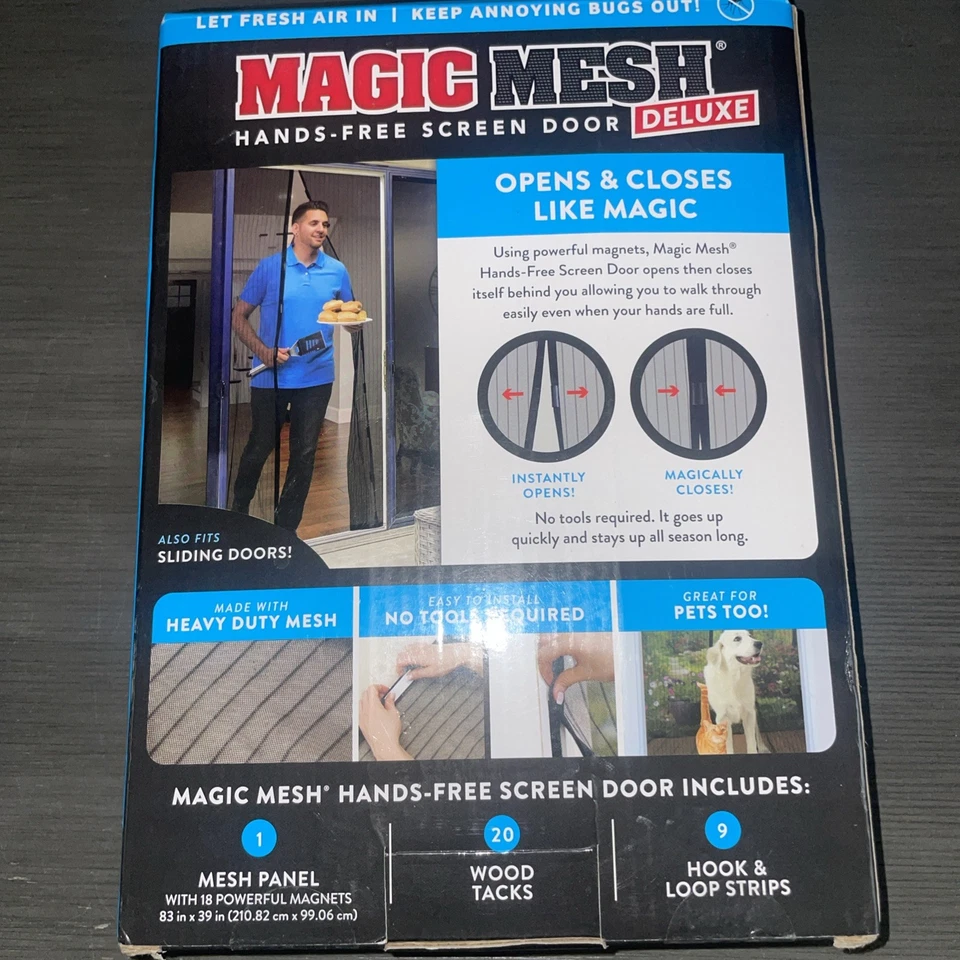 Malla Mágica Nueva Caja Sin Abrir Malla Magnética Pantalla Puerta - Imagen 4 de 4