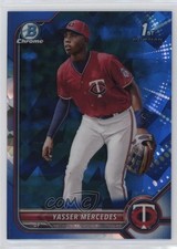2022 Bowman Chrome Sapphire Edition Prospects Yasser Mercedes #BCP-171 03j5